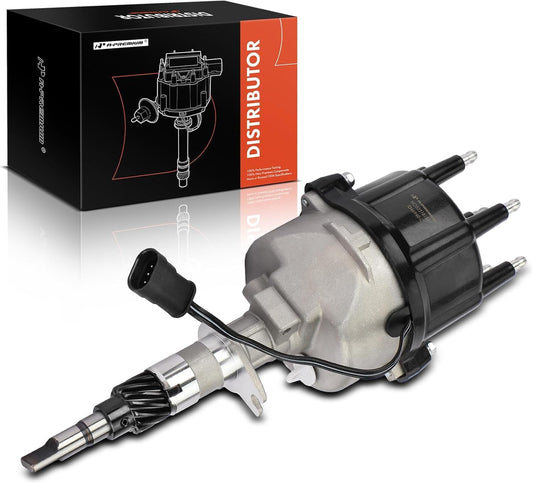 A-Premium Ignition Distributor with Cap and Rotor Compatible with Jeep Grand Cherokee, Cherokee 1994-1997, Wrangler 1994-1995 1997, 4.0L