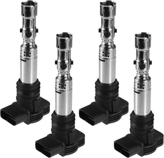 ACROPIX Automotive Ignition Coil Fit for Volkswagen Passat 2000-2005 for Audi TT Quattro 2001-2006 No.06A905115D/06A905115 - Pack of 4