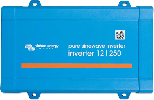 Victron Energy 250VA 12-Volt 120V AC Pure Sine Wave Inverter, NEMA 5-15R