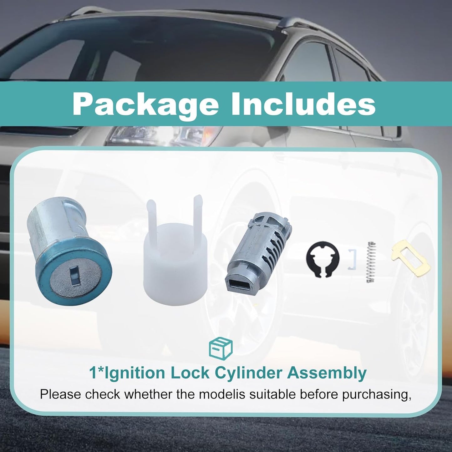 924-710 Ignition Lock Cylinder Compatible with Select Ford/Lincoln/Mercury Models
