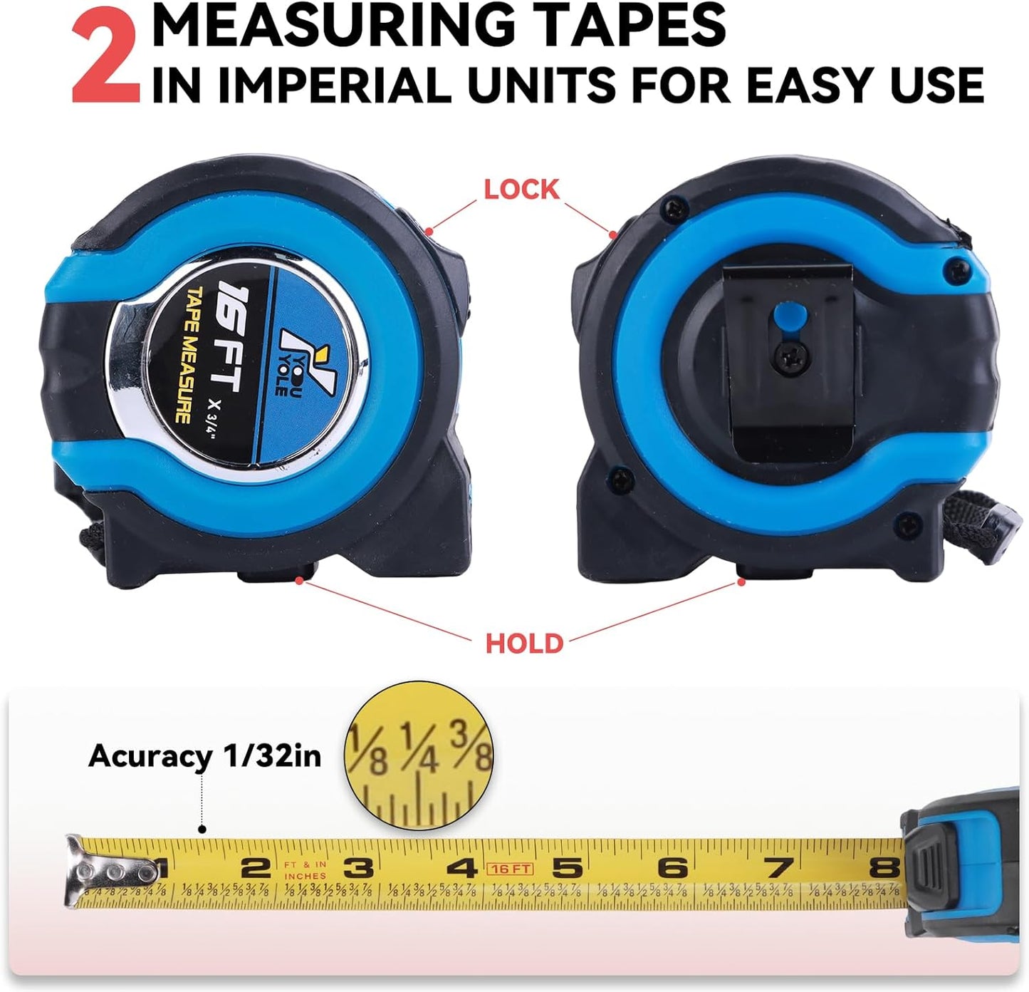 Wheel Alignment Tool – Toe Alignment Plates with Digital Angle Finder, Heightened Design, 2 Imperial Tape Measures, Fits Most Cars, Trucks, and SUVs