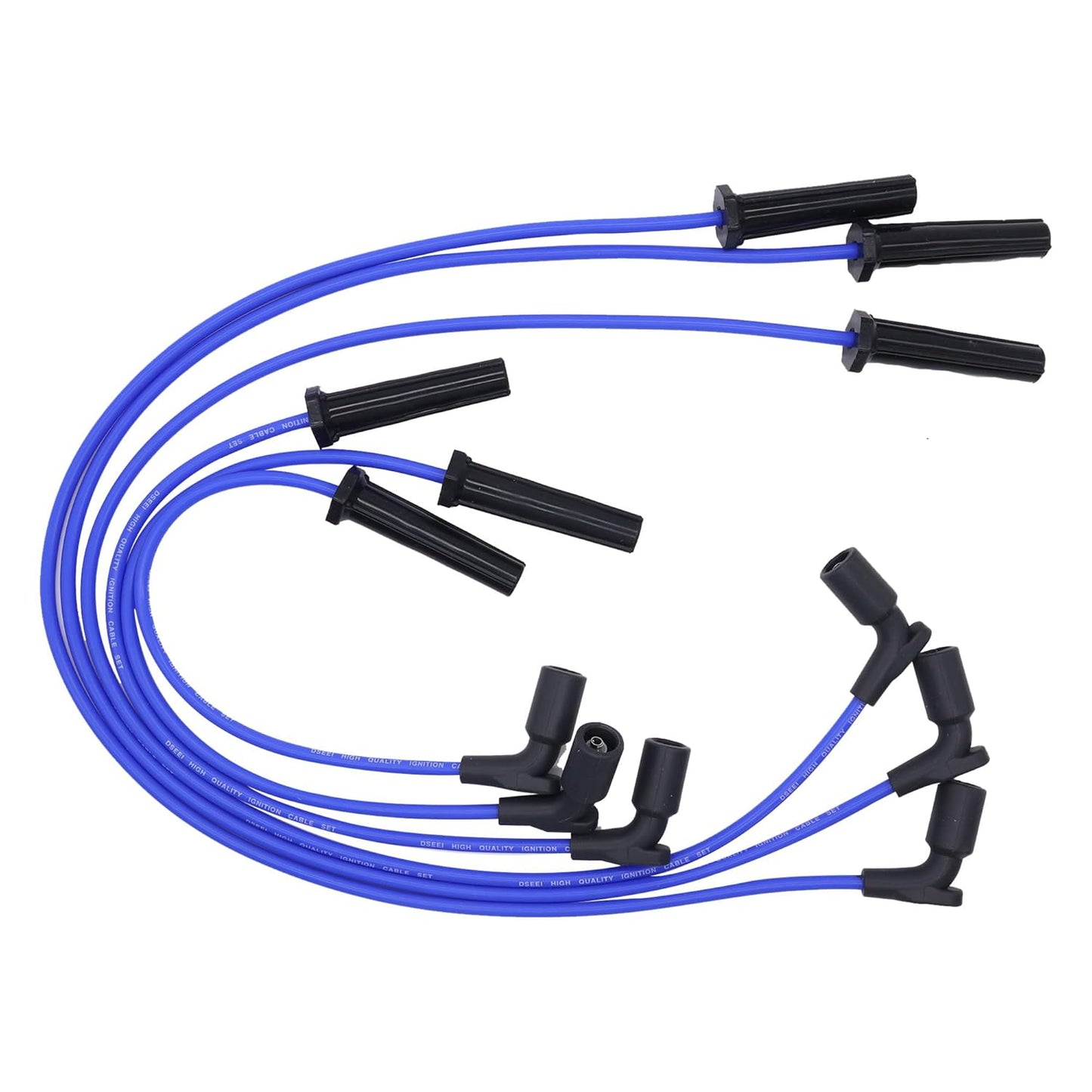 7876 Ignition Spark Plug Wires Set of 9 Compatible with Dodge B150, B1500, B250, B2500, B350, B3500, D150, D250, D350, Dakota, Durango, Ram 1500, Ram 1500 Van, Ram 2500, Ram 2500 Van, Ram 3500