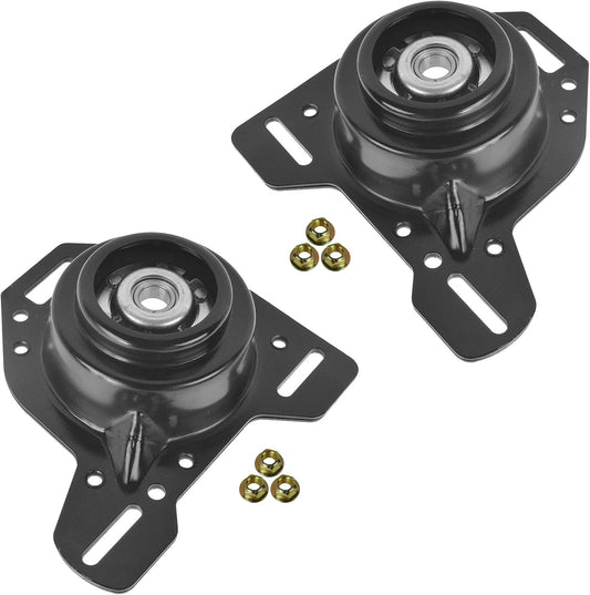 TRQ Front Upper Strut Mount Set Compatible with 1982-1992 Chevrolet Camaro Pontiac Firebird