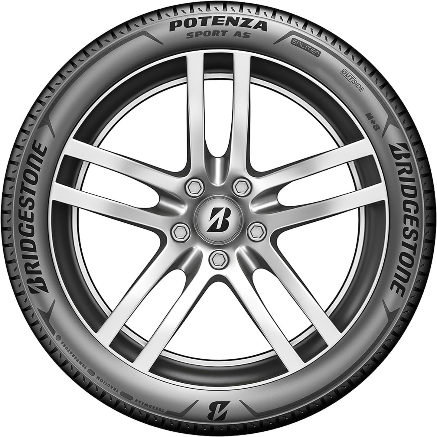 Bridgestone Potenza Sport A/S UHP All Season 205/55R16 94W XL Passenger Tire