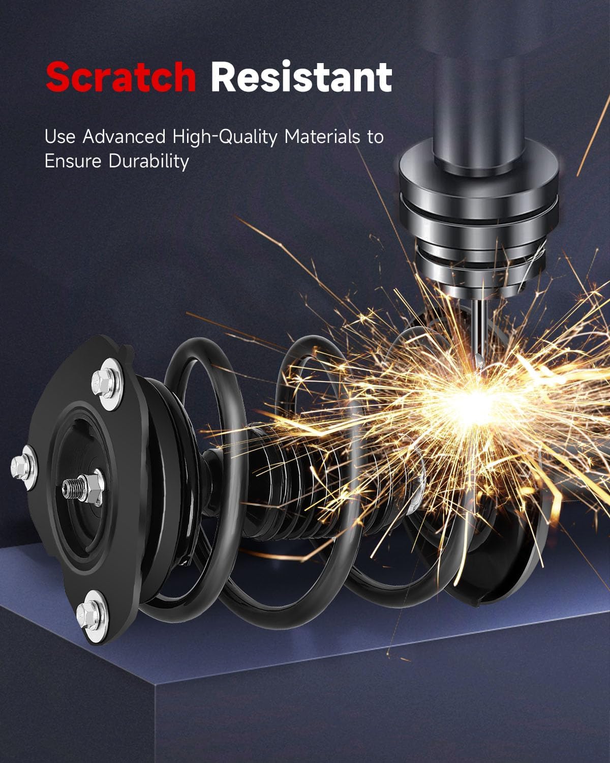 cciyu Struts Complete Struts Spring for 2008-2011 for Nissan Altima Struts Shocks for 172906 172905 front Struts