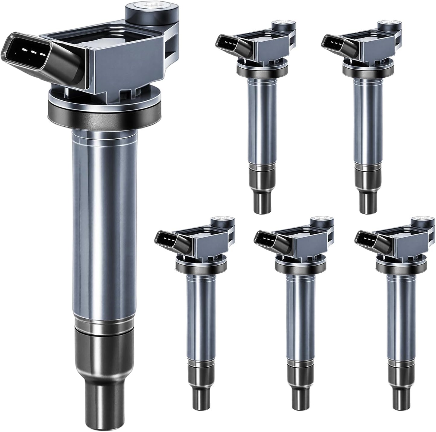 8PCS Ignition Coil Pack Compatible with Ford Lincoln 4.6L 5.4L 5.8L 6.8L Expedition Explorer F-150 F-250 F-350 Super Duty Mustang Explorer Navigator 2004 2005 2006 2007 2008 2009, DG511 C1541 FD508