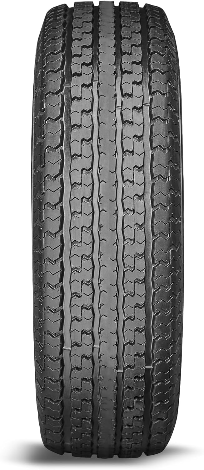 Set of 2 UN203 ST175/80R13 6 Ply 91N Load Range C Radial Trailer Tire - ST175/80/13 - Includes Road Hazard Warranty (Tire Only)