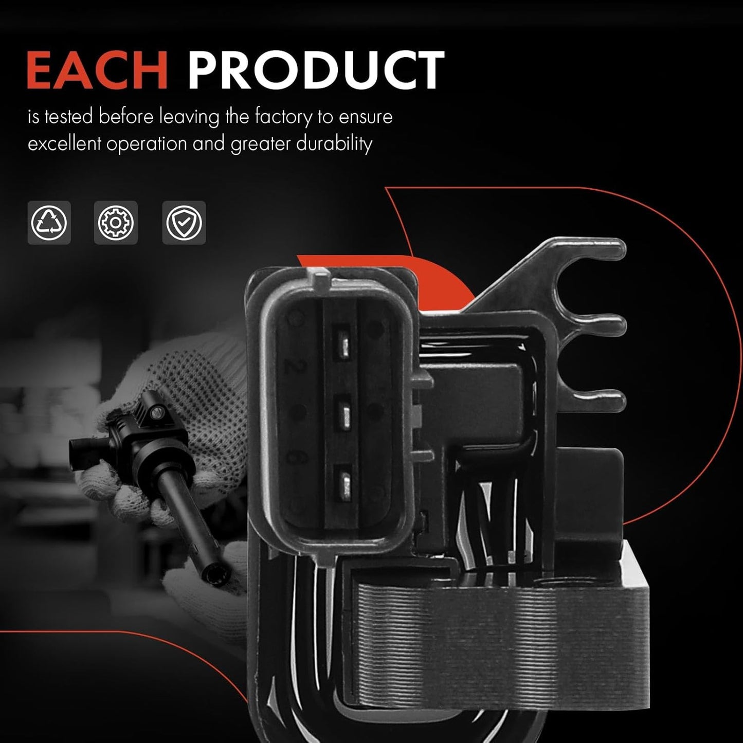 A-Premium 2 Ignition Coils with 2 Wire Compatible with Mazda Protege 2001-2003, Protege5 2002-2003, 2.0L