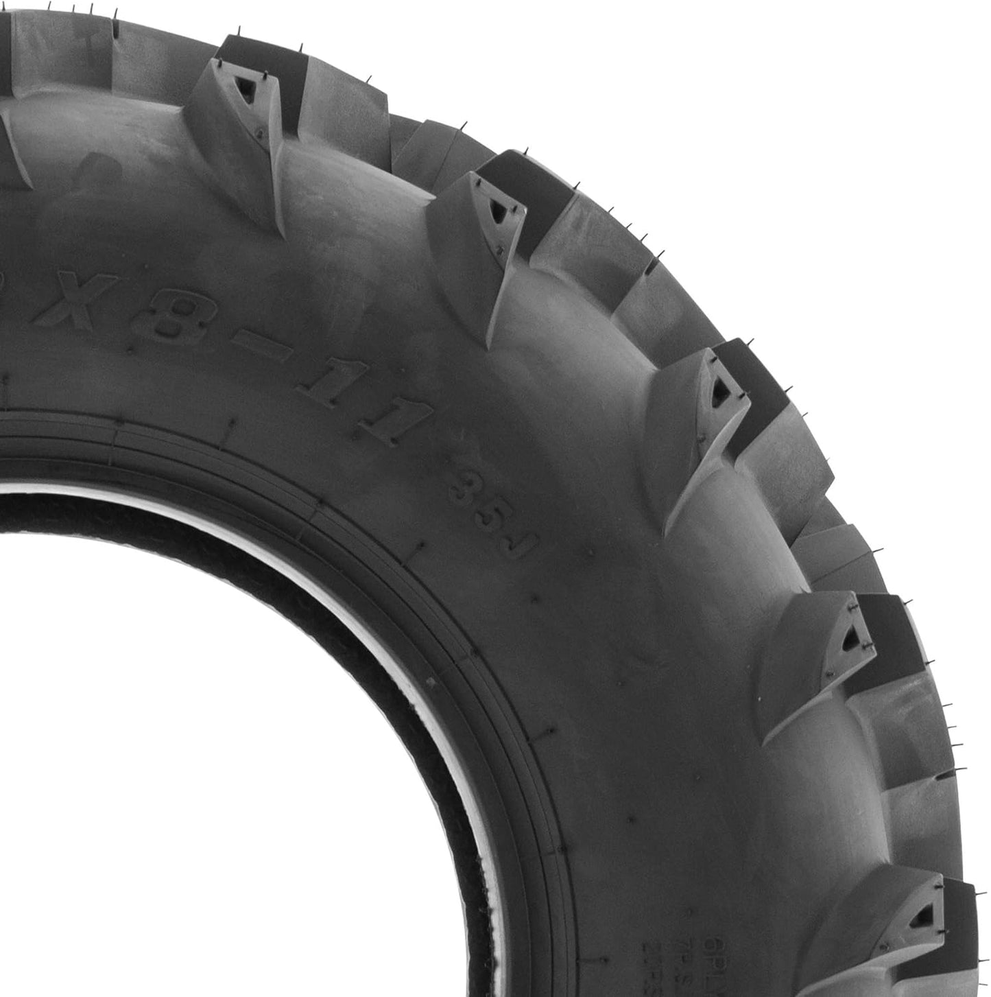 Set of 2 SunF A024 23x8-11 ATV UTV Mud/Trail Tires, 6-PR, Deep Directional Tread