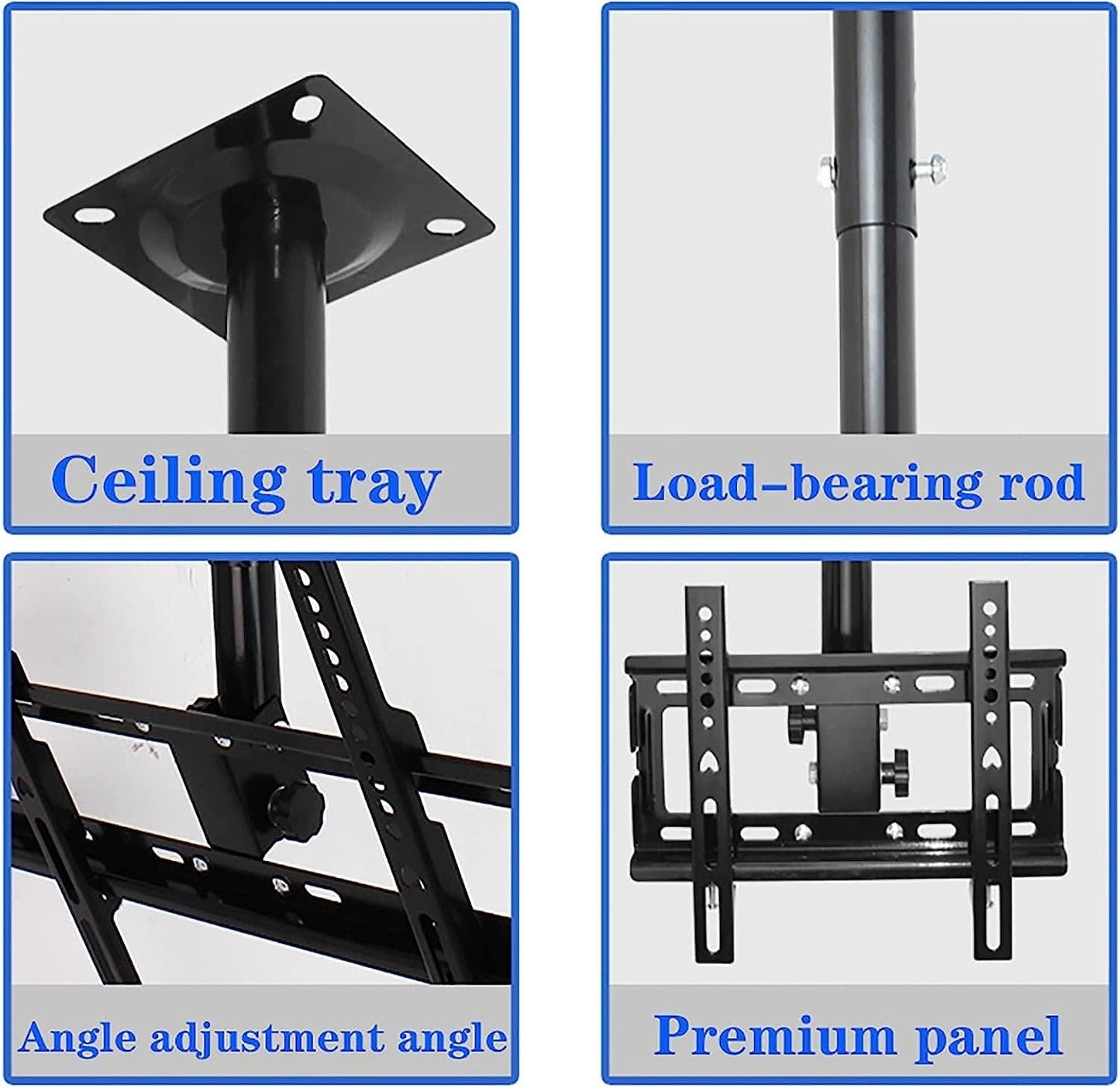 TV Stand TV, TV Wall Mount Adjustable Wall Ceiling TV Mount, Full Motion Hanging TV Mount Bracket for 32 to 55 Inch TV, Multiple Patterns