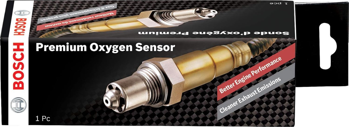 BOSCH 13755 Premium Original Equipment Oxygen Sensor - Compatible with Select BMW 318i, 318is, 318ti, 750iL, X5