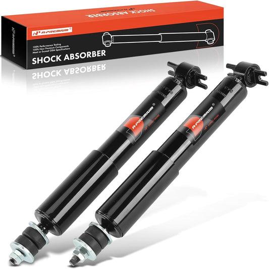 A-Premium Front Pair (2) Shock Absorber Compatible with Ford Ranger 1998-2011 & Mazda B2300 2001-2009, B2500 1998-2001, B3000 1998-2007, B4000 1998-2006, RWD, Driver and Passenger Side