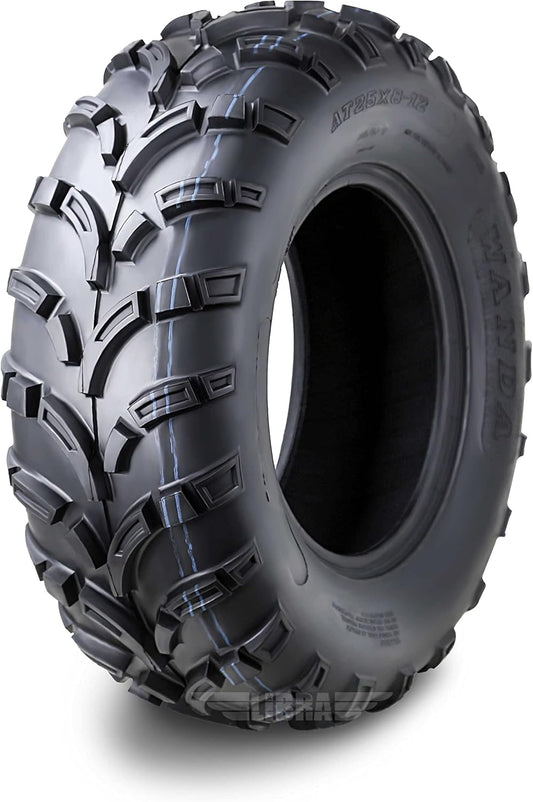 WANDA One UTV/ATV Tire 25x8-12 25x8x12 /6PR P373 Lit Mud - 10243