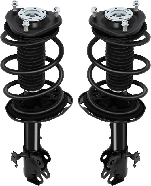 Complete Struts Shock Absorbers Fits for Toyota RAV4 (2.4L L4) 2006 2007 200, for Toyota RAV4 (2.5L L4) 2009 2010 2011 2012 cciyu 172276 172275 Quick Struts Assembly Front Pair Struts 4WD AWD FWD