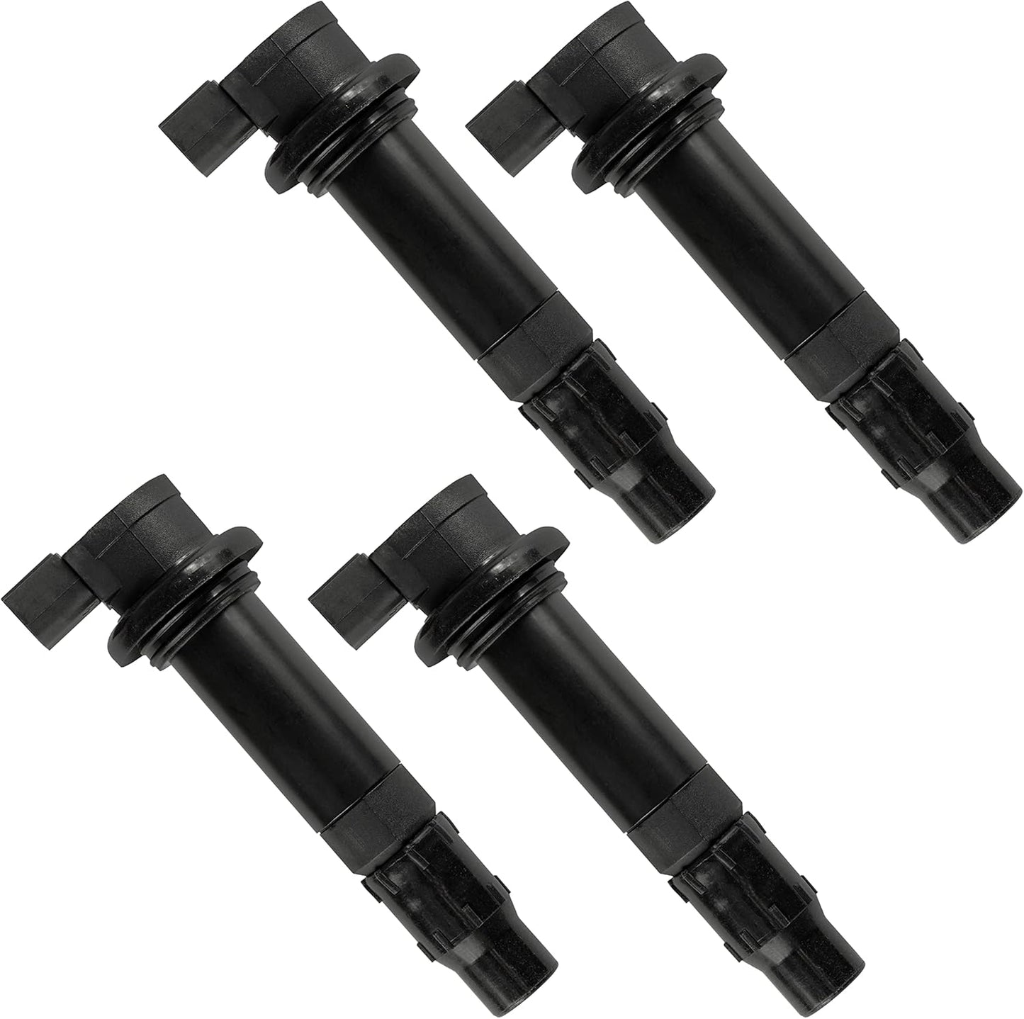 Caltric 4 Ignition Coil Compatible with Yamaha 13S-82310-00-00 YZF-R6 YZFR6 2008 2009 2010 2011 2012 2013 2014 2015 2016