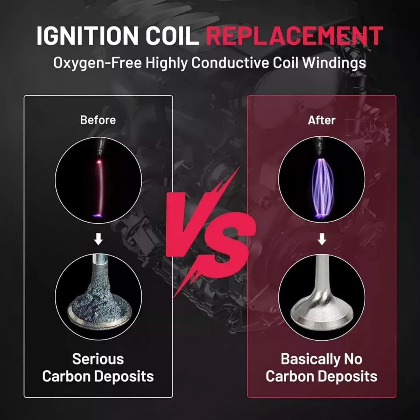 Set of 4 Ignition Coil Pack UF549 & 9029 Spark Plugs Compatible with Nissan Altima Cube Frontier NV200 Rogue Select Sentra Versa Note Suzuki Equator L4 1.6L 1.8L 2.0L 2.5L