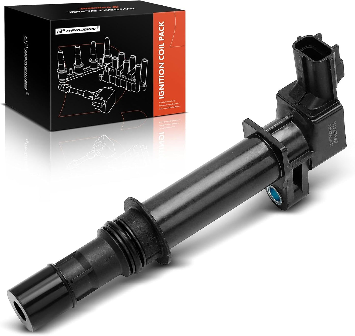A-Premium Engine Ignition Coil Packs Compatible with Dakota Ram 1500 2002-2008 Durango 2004-2008 Jeep Commander Grand Cherokee 2005-2008 V6 3.7L 6-PC Set