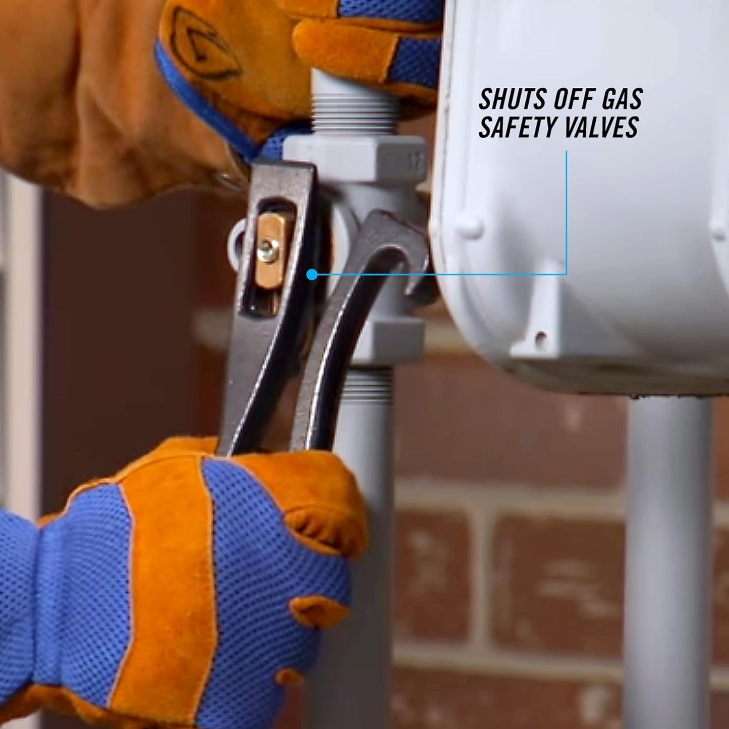 Channellock 87 9-inch Rescue Tool for First Responders, Compact Design for Firefighters & EMT Multitool, Spanner Wrench for Easy Access, Alloy Steel Sheers for Cable Cutting, Made in the USA