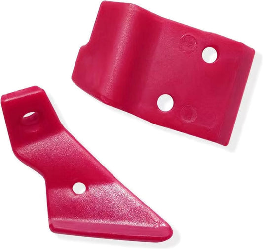 Tire Changer Plastic Insert, Tire Machine Guard, Wheel Rim Edge Protector for Mount Duck Head, Nylon Tyre Demount Fitting Head Part, 6 Front (Upper) + 6 Rear (Lower) Insert Kit/Pack, 2 Packs, 33R4H