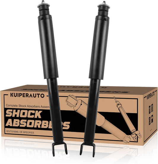 37329 Complete Rear Shocks Struts Coil Spring Assembly Compatible for 2009-2019 Ford Flex / 2010-2019 Lincoln Mkt 2x Replacement Shock Absorbers