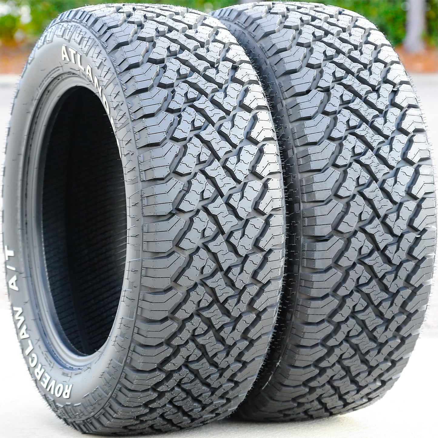 Roverclaw A/T All-Terrain Off-Road Light Truck Radial Tire-33X12.50R20LT 33X12.50X20 33X12.50-20 119S Load Range F LRF 12-Ply RWL Raised White Letters