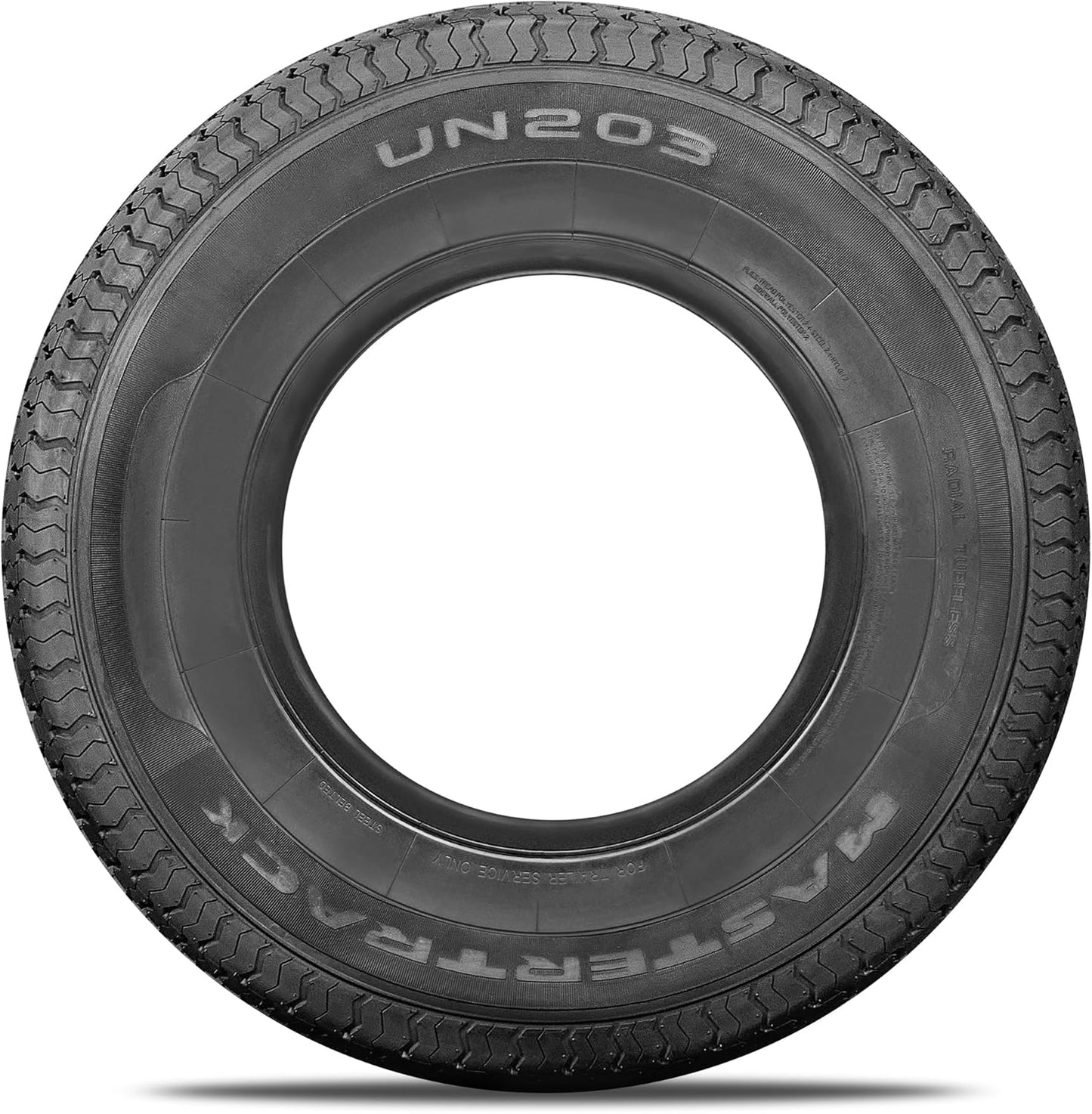 Set of 2 UN203 ST175/80R13 6 Ply 91N Load Range C Radial Trailer Tire - ST175/80/13 - Includes Road Hazard Warranty (Tire Only)