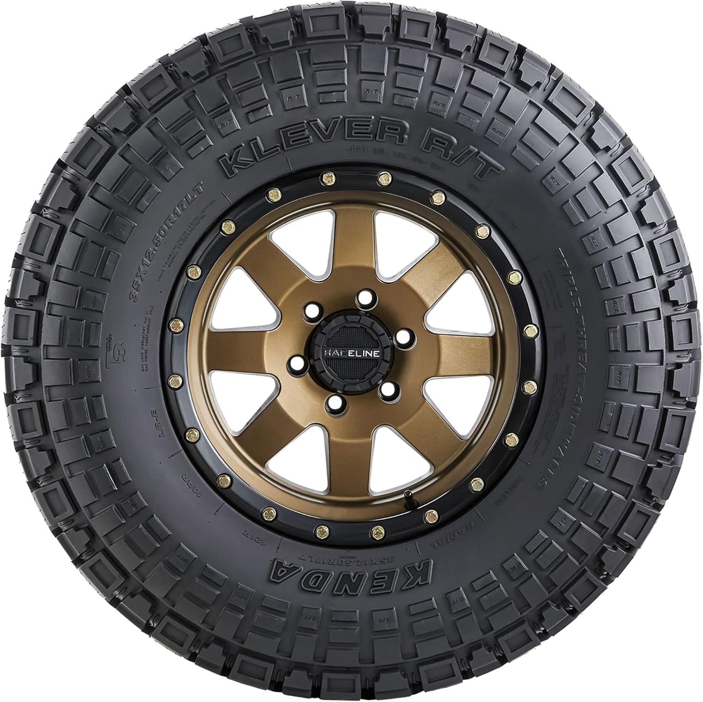 Yokohama 33x12.50R20 Kenda Klever R/T KR601 119R E/10 Ply BSW Tire