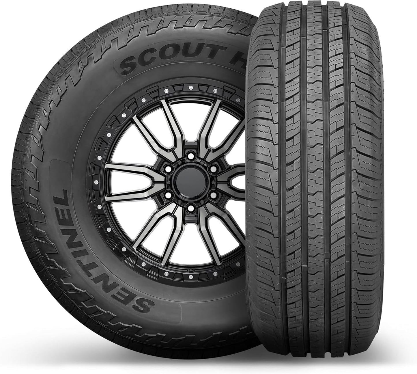 Set of 2 (TWO) Sentinel Scout HT 265/60R18 All-Season Highway Terrain SUV Tire 265/60/18 110H (Includes Road Hazard Warranty) - Tire Only
