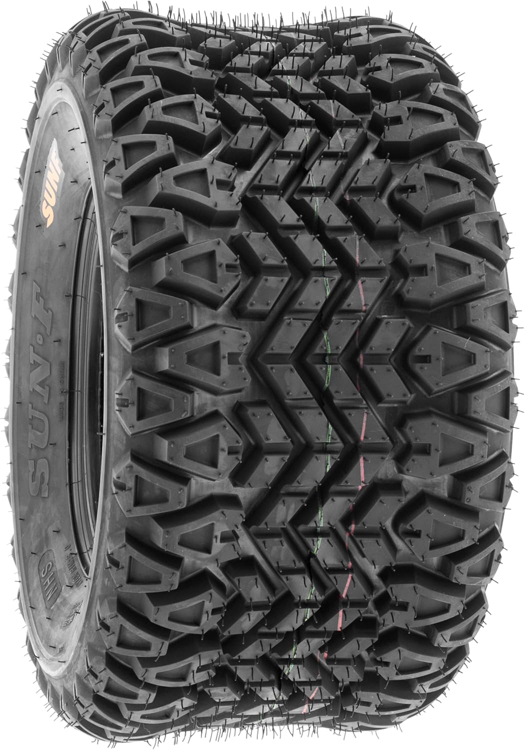 [Set of 2] SunF 23x11-10 23x11x10 ATV UTV Tires 4 Ply Golf Cart Lawn Mower Quad G003 [ Rim(s) NOT included ]