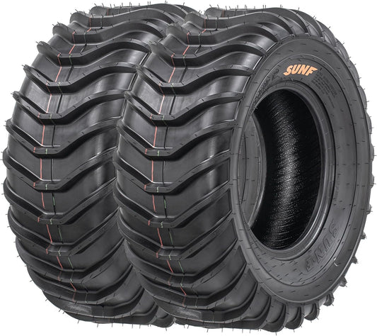SunF 25x10-12 25x10x12 Mud Sand Tires 6 Ply Tubeless A061 [Set of 2]
