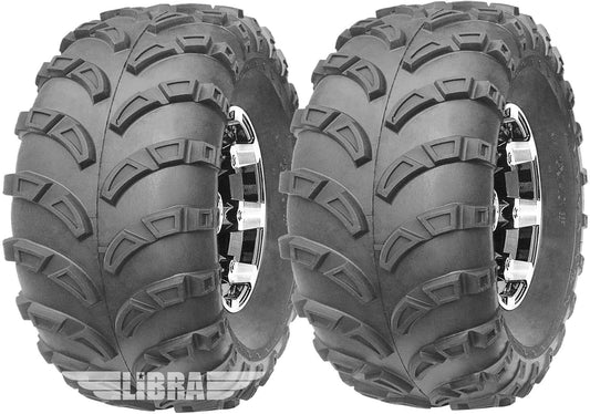 (2) 22x10-10 Sport ATV Tires Set 6PR fit for Yamaha Timberwolf 250 Beartracker Rear