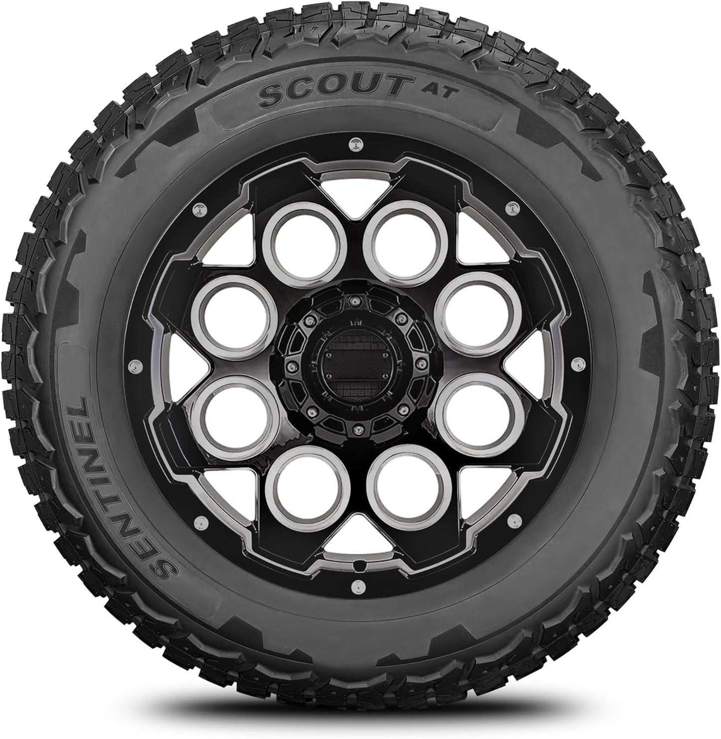 Sentinel SCOUT AT All Terrain SUV Tire – 265/70R17 115T (Includes Road Hazard Warranty) –265/70/17 Tire Only