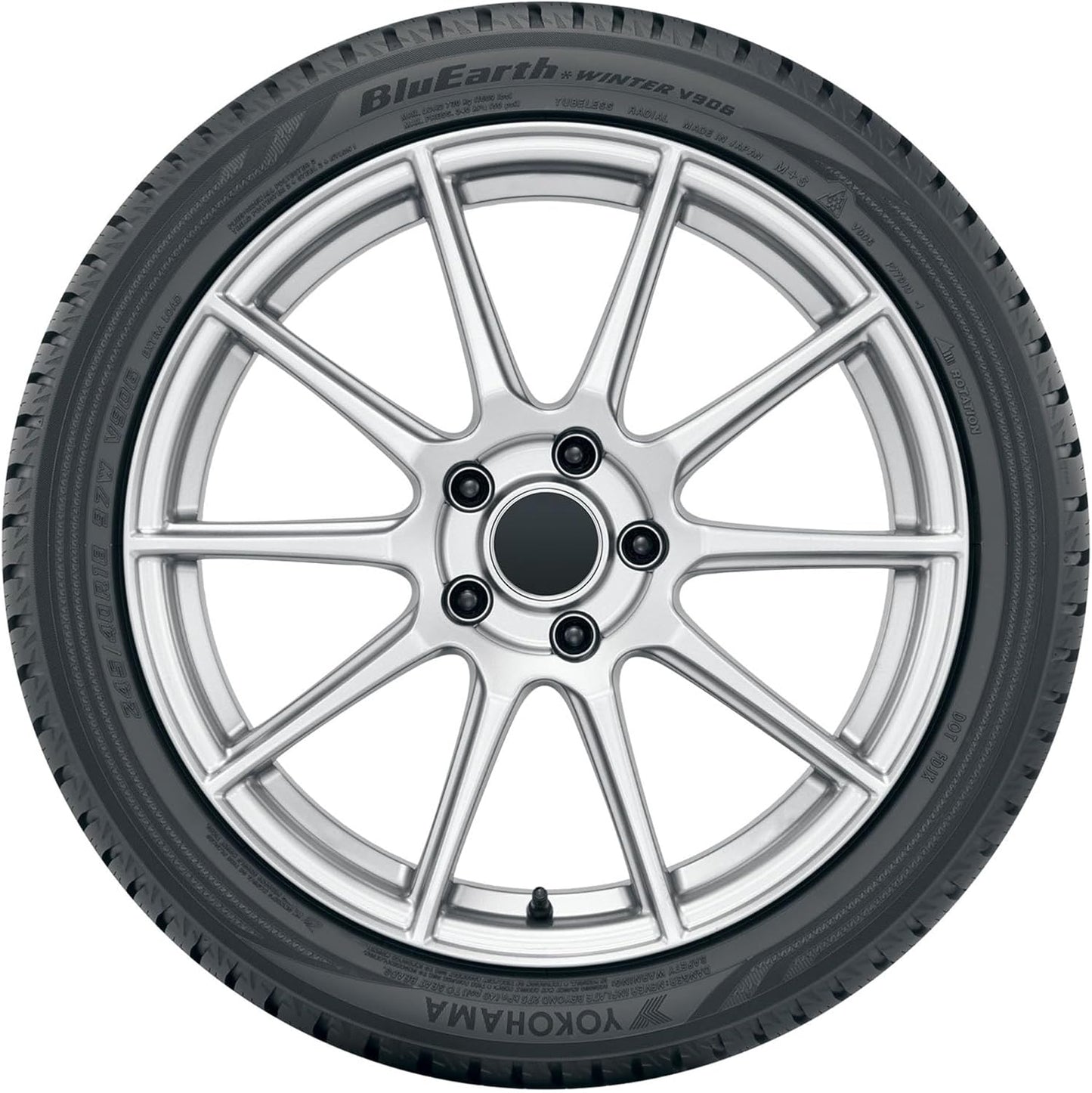 Yokohama BluEarth Winter V906 Winter 205/55R16 94V XL Passenger Tire