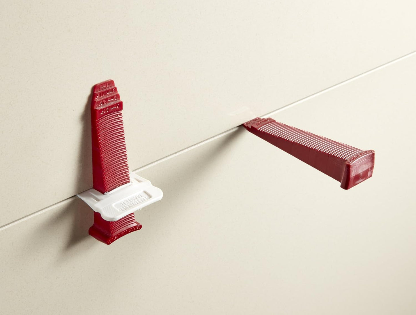 T-Lock PERFECT LEVEL MASTER Professional Anti lippage Tile Leveling System - Spacers Only - Red Wedges Not Included and Sold Separately (1500, 3mm)