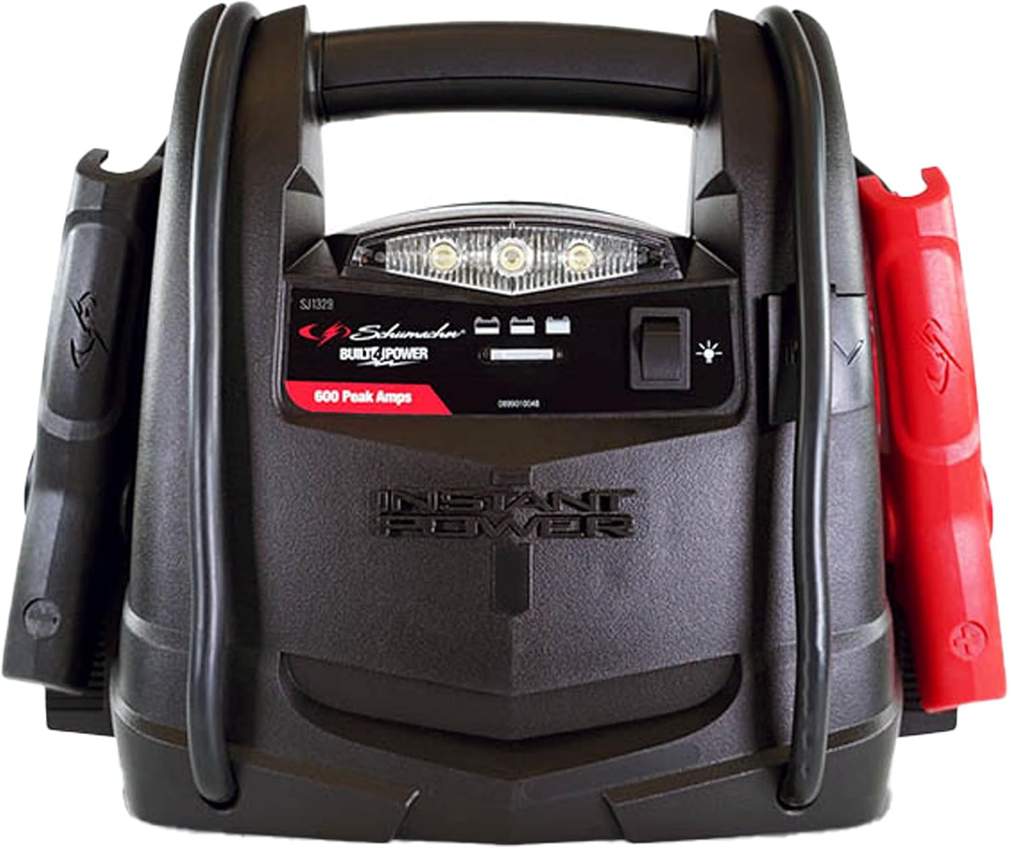 Schumacher SJ1330 1000 Peak Amp Jump Starter and Air Compressor with 12V USB Portable Power Ports
