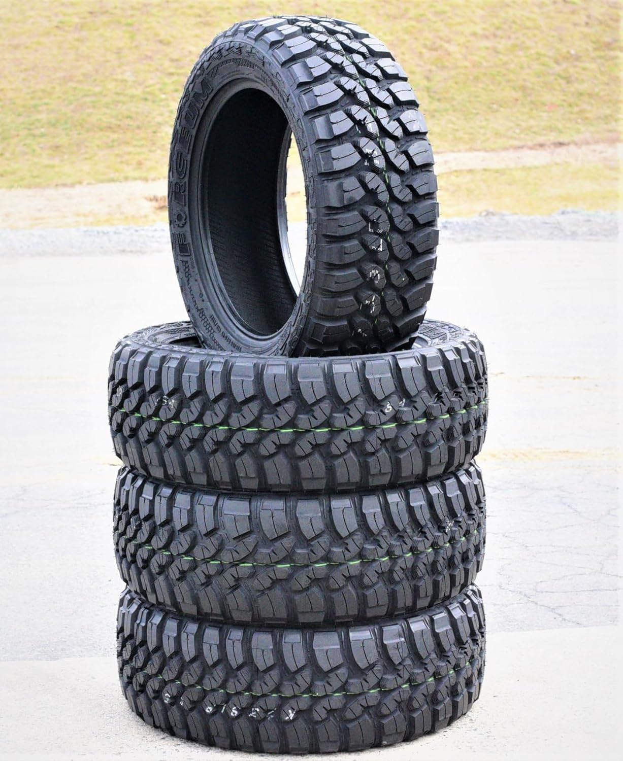 Set of 4 Forceum M/T 08 Plus Mud Off-Road LT235/75R15 Tires - 104/101Q Load Range C 6-Ply BSW