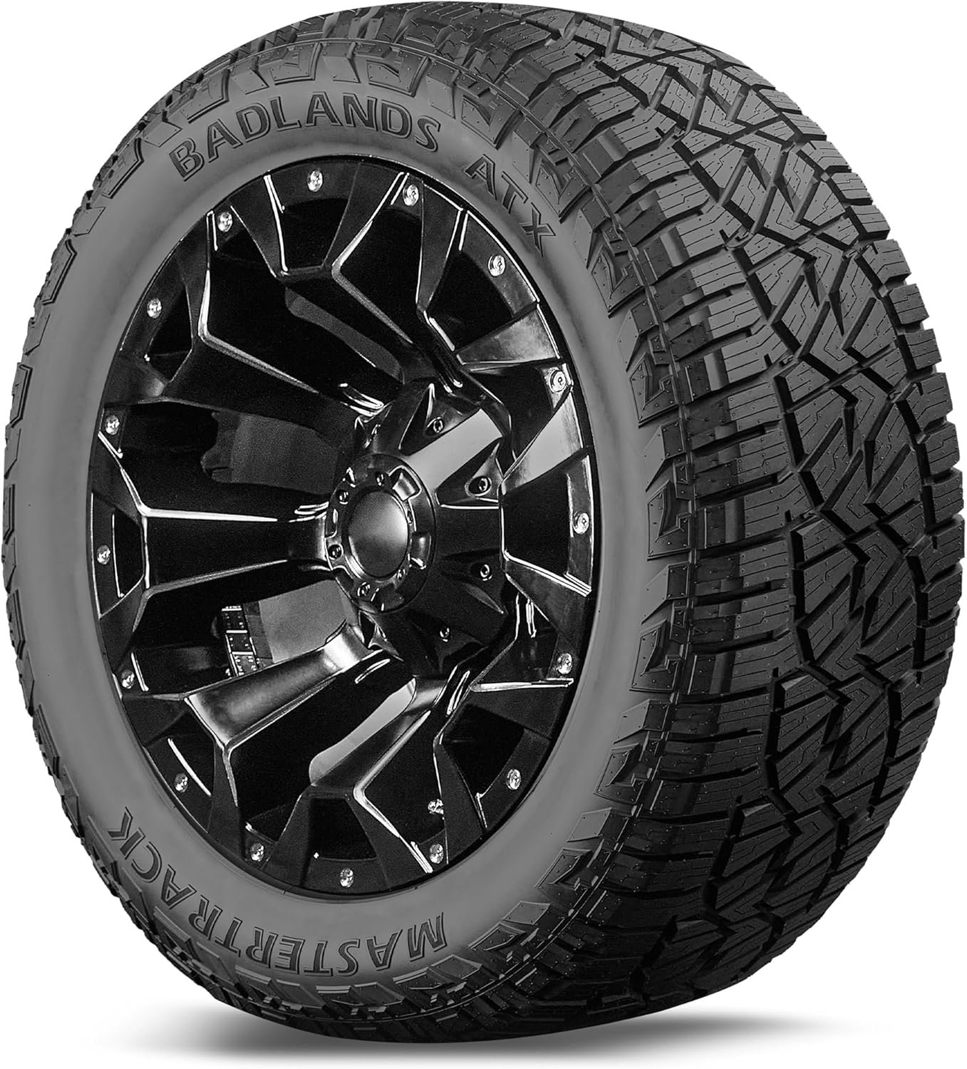 Set of 4 (FOUR) Mastertrack BADLANDS ATX 225/65R17 102H All-Season All-Terrain SUV Tire 225/65/17-Includes Road Hazard & 5-Year Warranty (Tire Only)
