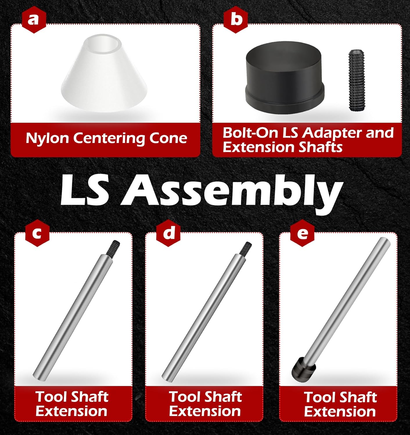 Cam Bearing Installation Tool for Installation Removal LS Engine - LS1 LS2 LS3 LS6 LQ9， Patented