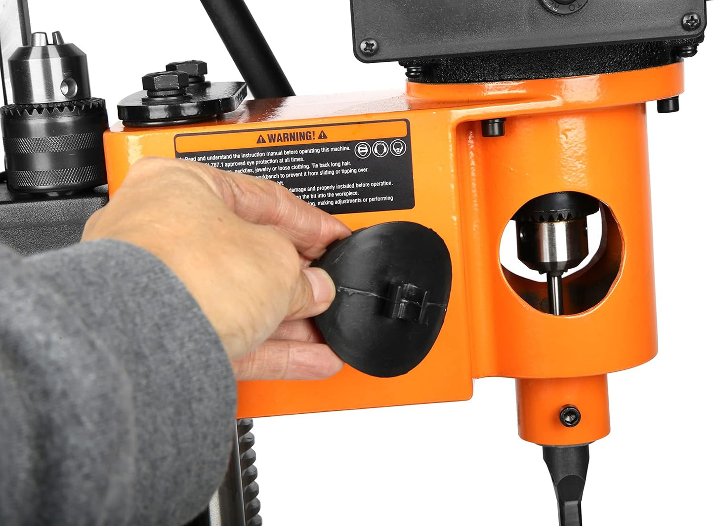 WEN Bench Mortiser, 5-Amp Cast Iron with Chisel Bit Set (43013)