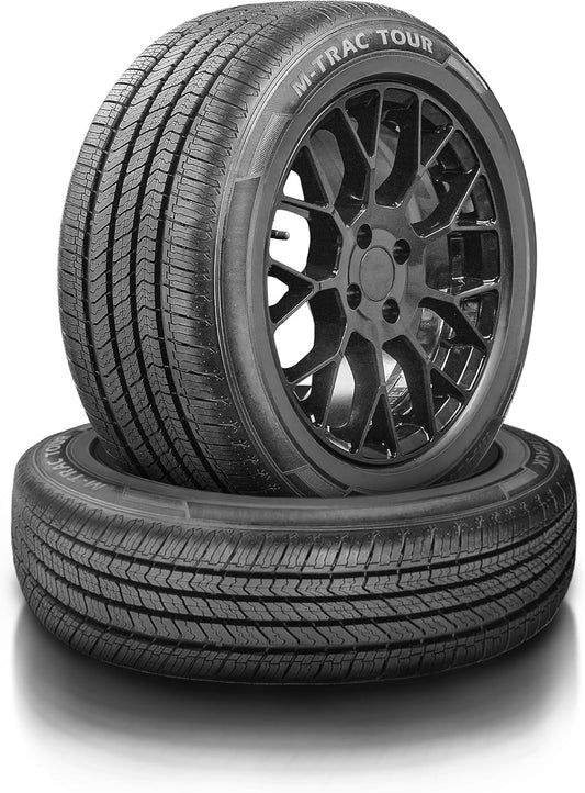 Set of 2 Mastertrack M-TRAC TOUR 215/55R16 93H All Season High Performance Passenger Tire 215/55R16(Tire Only)