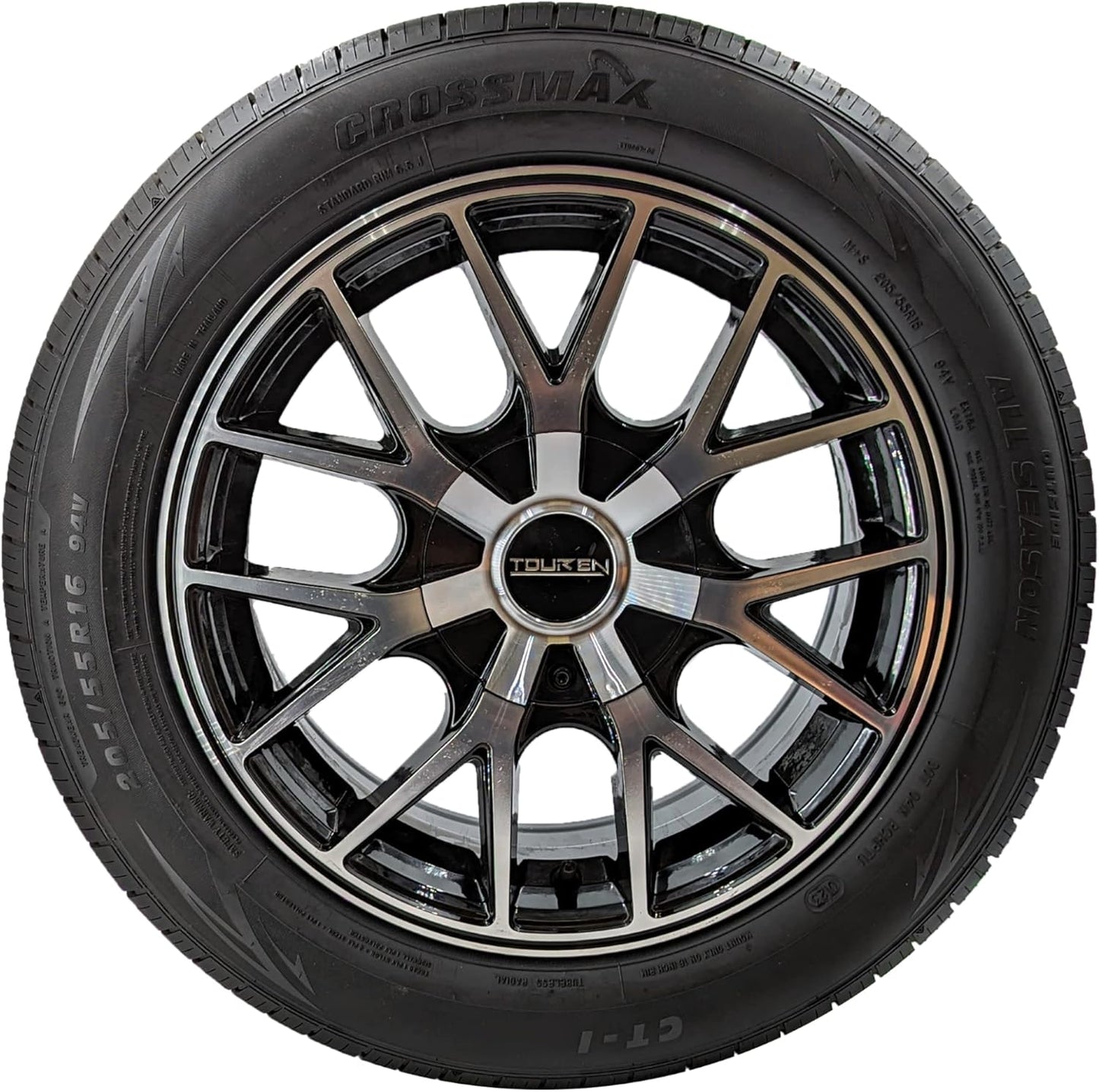 215/55R16 Crossmax 97V XL CT-1 600AA All-Season M+S (60,000 MILES + ROAD HAZARD)