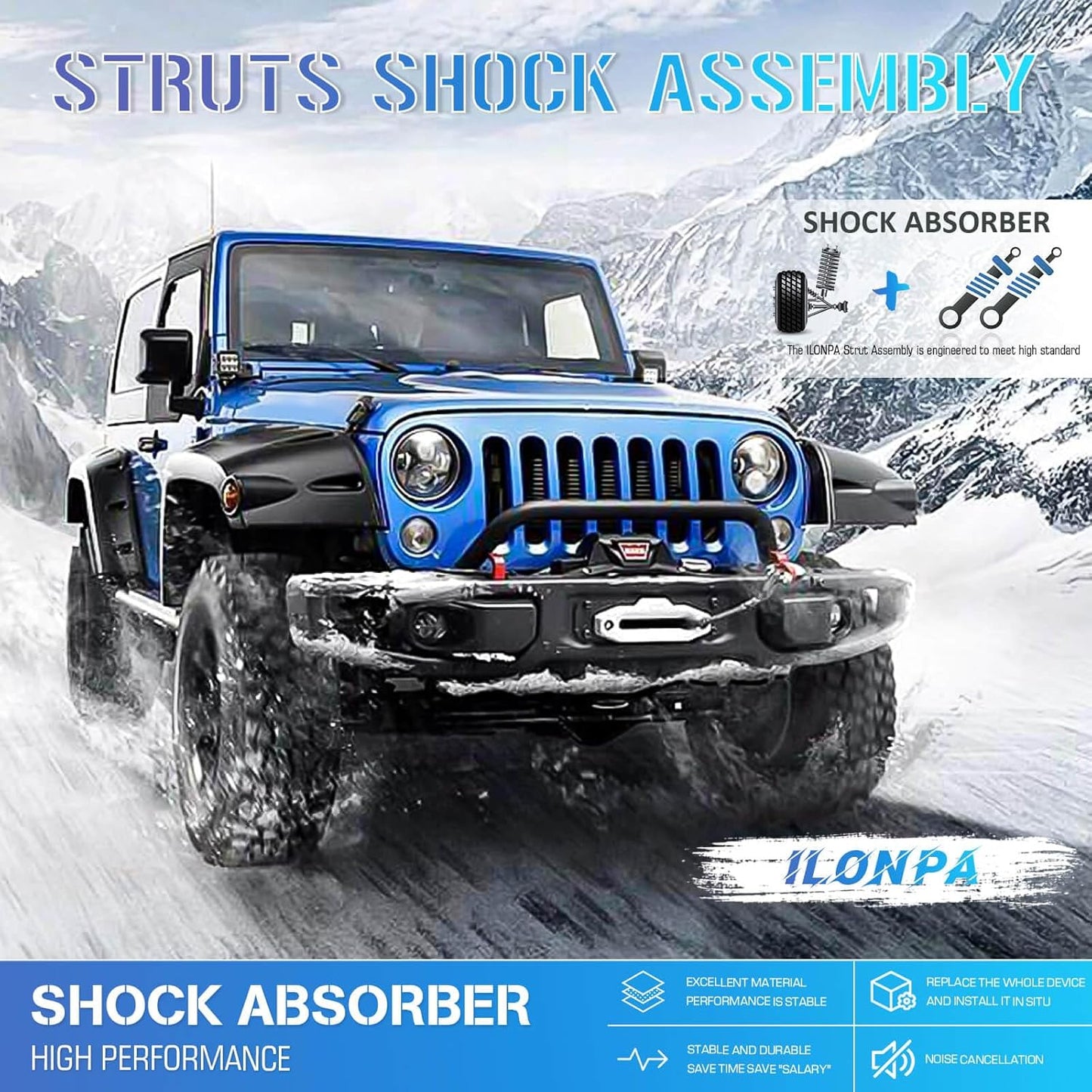 171340L 171340R Rear Pair Struts Shock Absorbers Assembly w/Coil Spring for Honda Civic (Exc. SI/SIR) 2001 2002 2003 2004 2005
