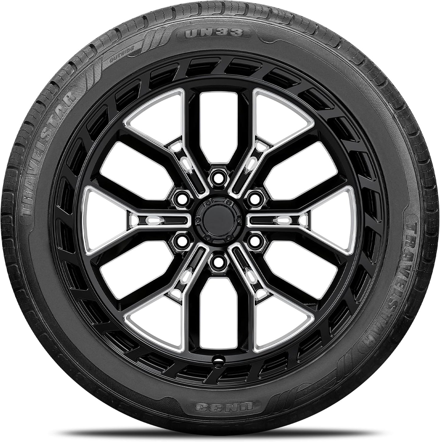 Set of 4 Travelstar UN33 245/45R20 103W High Performance All Season Passenger Tires 245/45/20 HP Radial Mud Snow Car Tires -Includes Road Hazard Warranty (Tire Only)