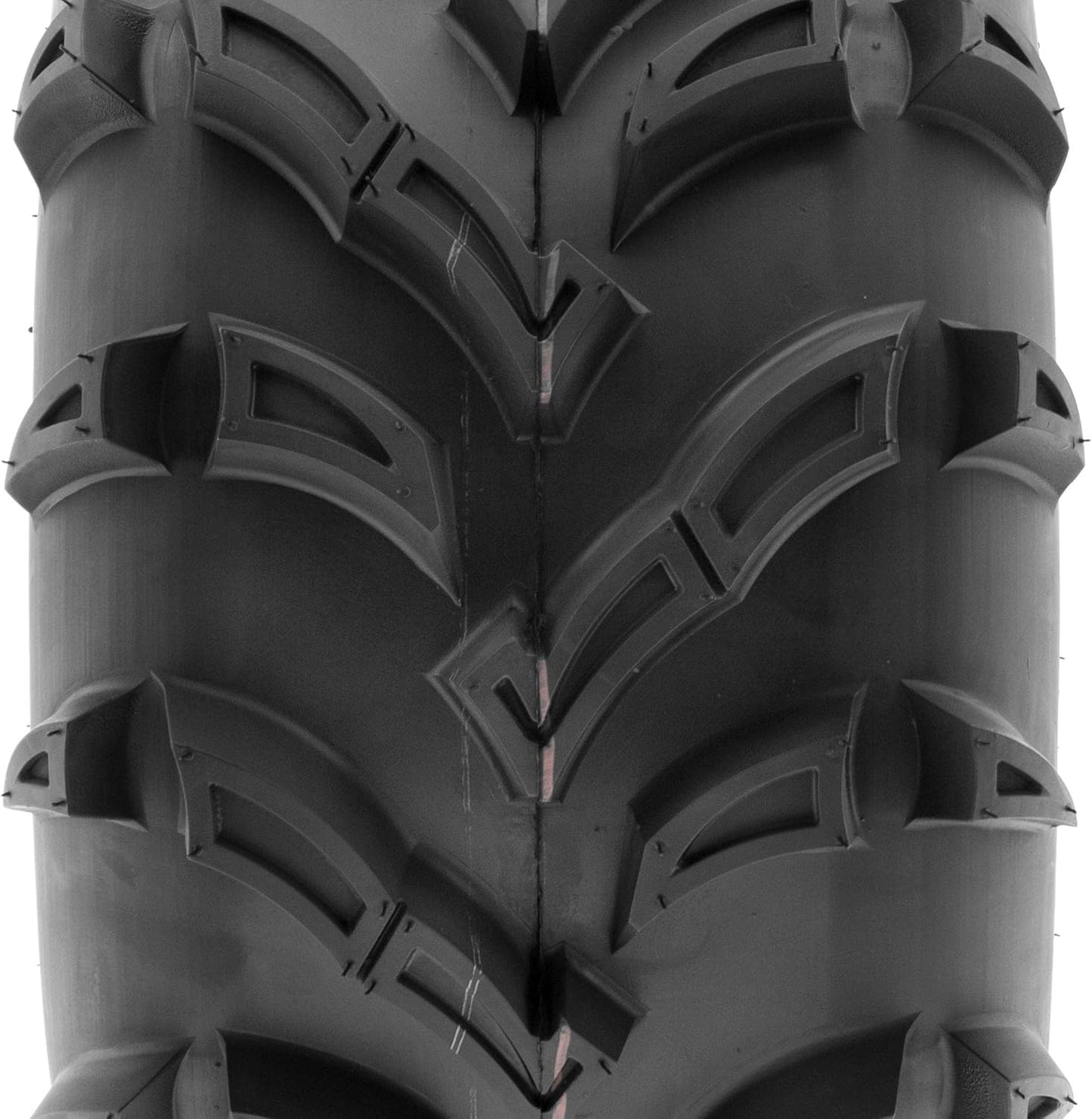 Set of 2 SunF A024 22x11-9 ATV UTV Mud/Trail Tires, 6-PR, Deep Directional Tread