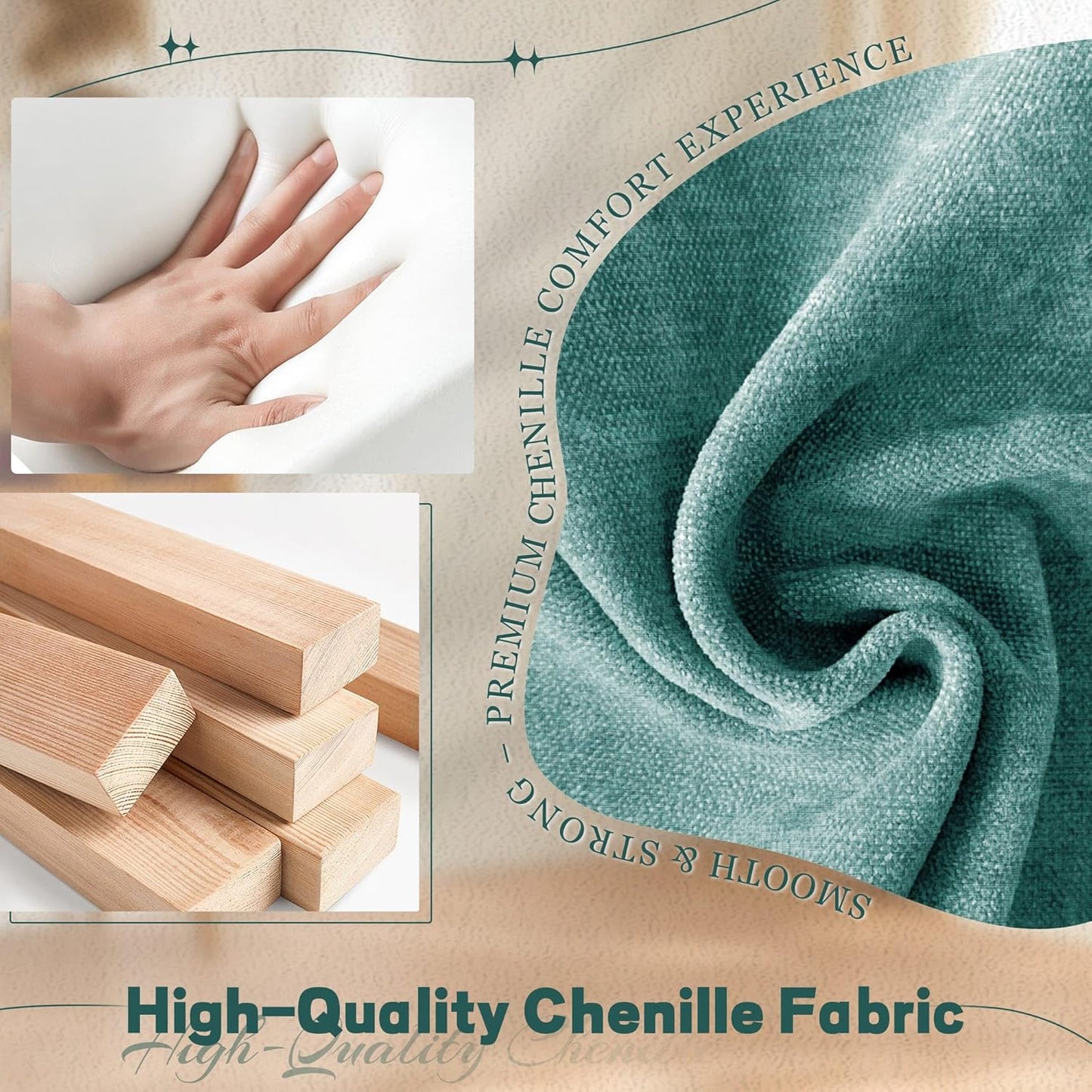 Rocker Recliner, Glider Recliner Chairs for Adults, 360° Swivel Rocking Chair with Massage and Heating, Nursery Chair with Storage and USB Charging for Living Room, Bedroom, Nursery