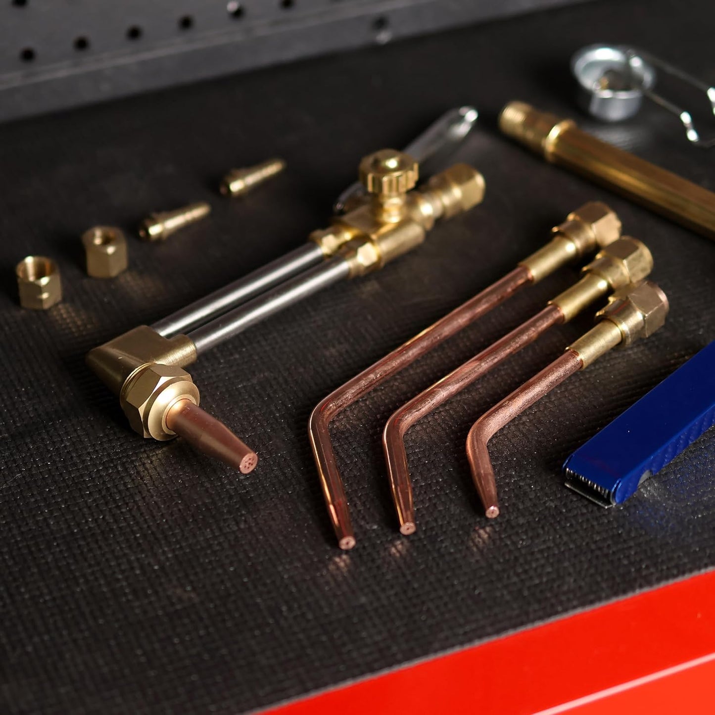 ABN Oxygen & Acetylene Torch Kit – 10 Pc Welding Kit Metal Cutting Torch Kit, Portable Cutting Torch Set Welder Tools