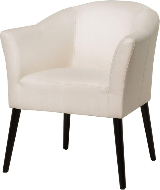 Christopher Knight Home Cosette Fabric Arm Chair, Beige 26.25”D x 25.00”W x 31.25”H