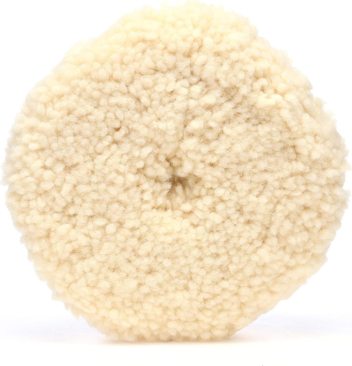3M Wool Compounding Pad, 9 in, 05703, White, Doublesided, For Auto Body Compounding and Buffing Appplicatios, 1 Pad