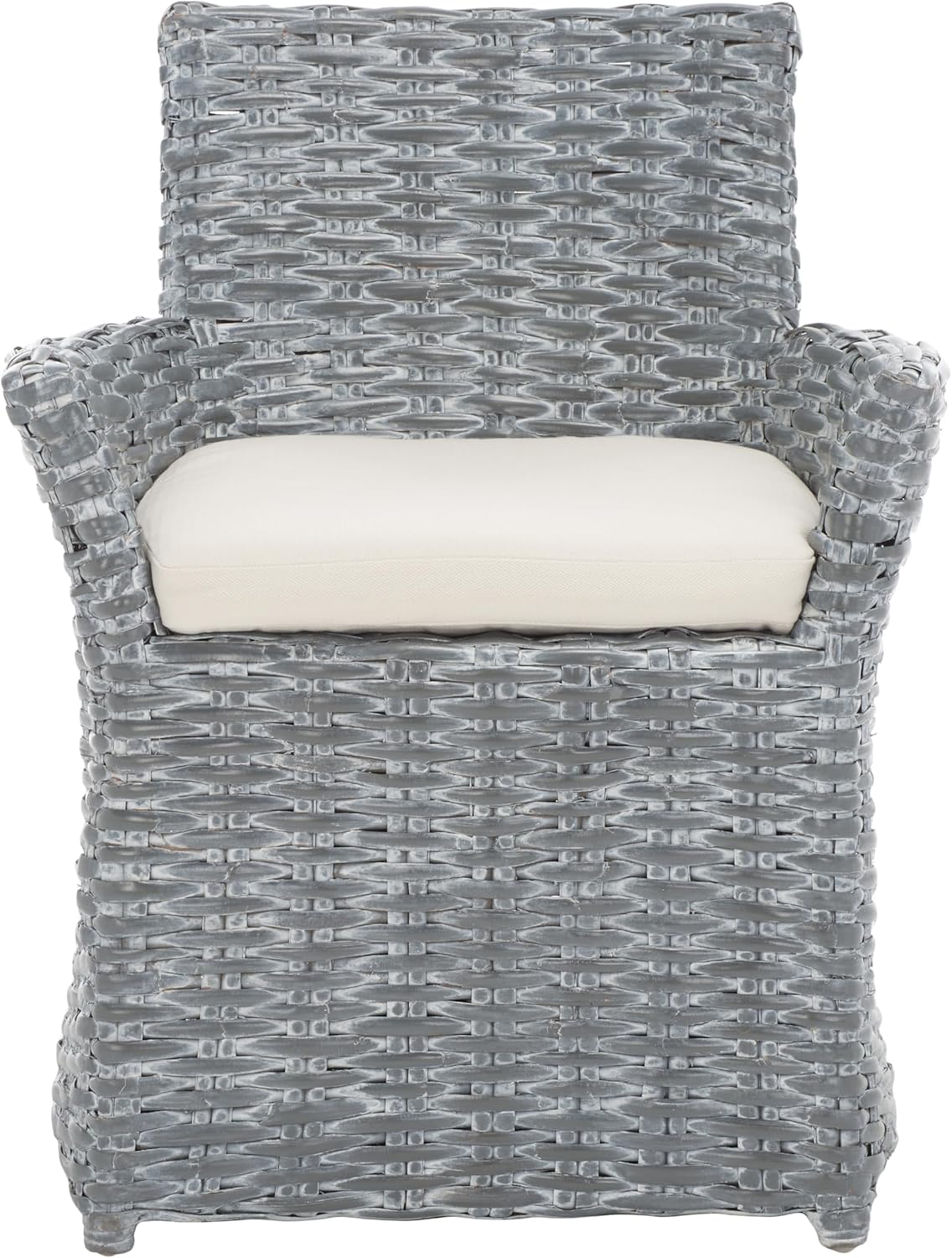 Safavieh Home Collection Cabana Grey White Wash Arm Chair