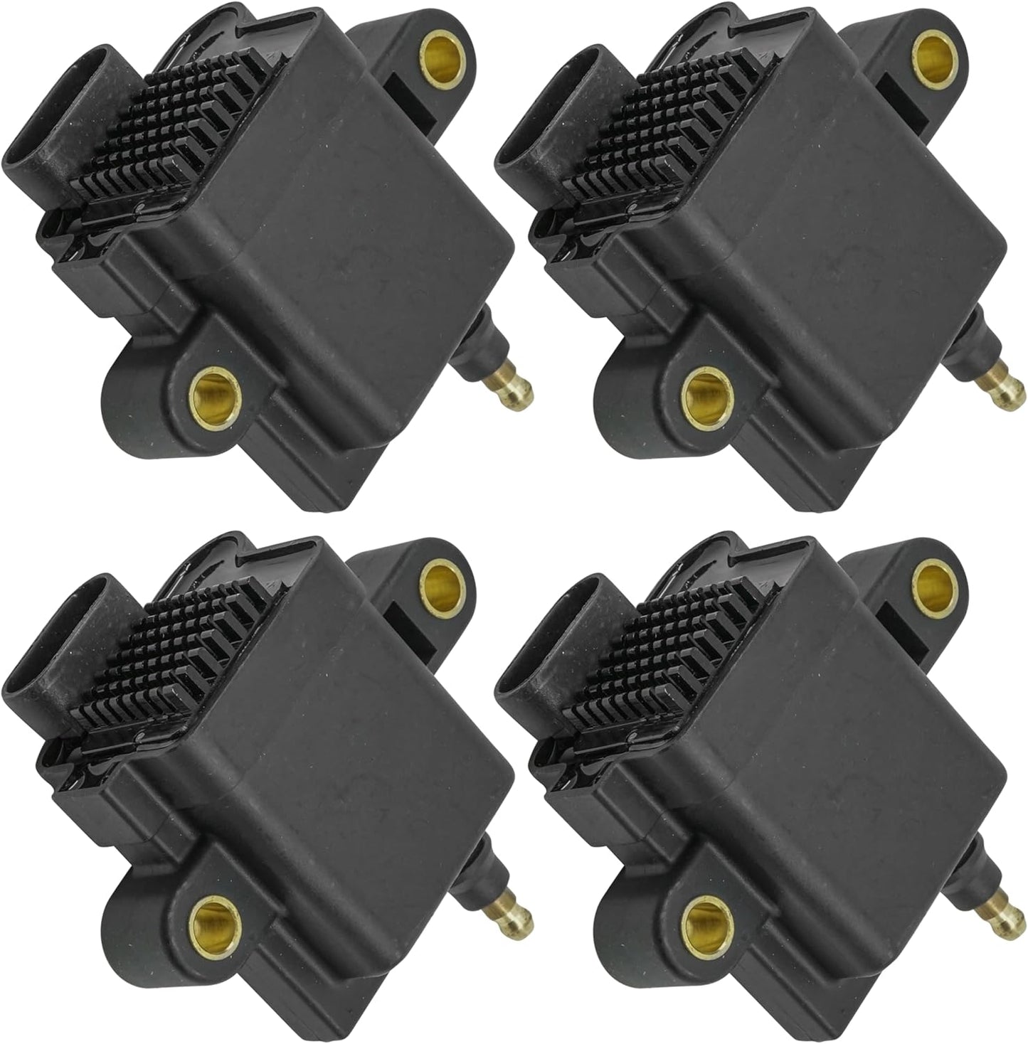 Caltric 4-Pack Ignition Coils Compatible with Mercury Outboard 40 50 60 Hp Efi 4Cyl 4-Stroke